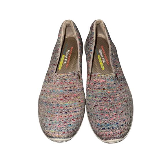 WOMEN'S Relaxed Fit: Reggae Fest athletic flats shoes - Wicker taupe size 7 euc - Picture 6 of 9